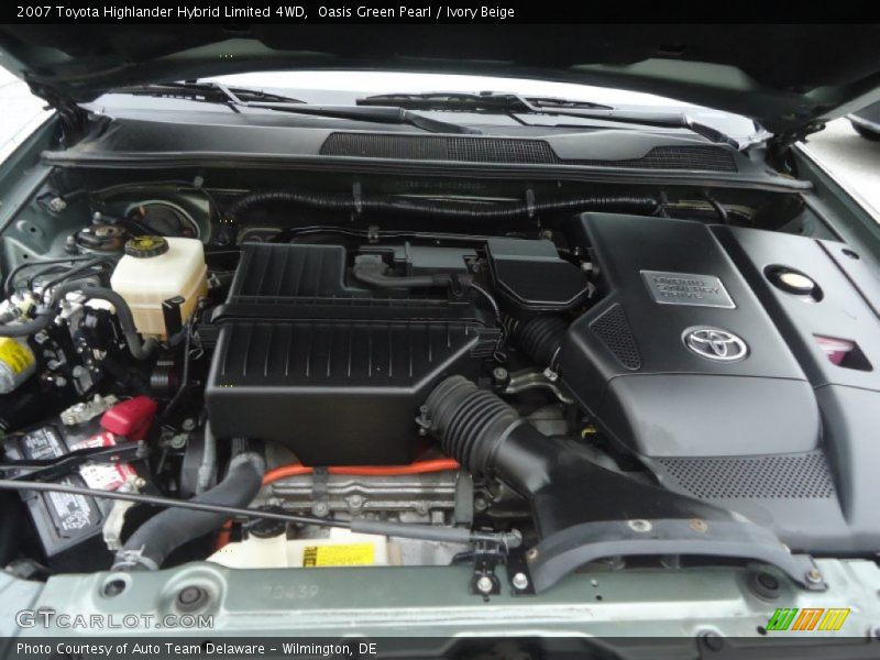  2007 Highlander Hybrid Limited 4WD Engine - 3.3 Liter DOHC 24-Valve VVT-i V6 Gasoline/Electric Hybrid