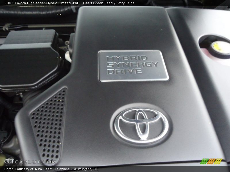  2007 Highlander Hybrid Limited 4WD Engine - 3.3 Liter DOHC 24-Valve VVT-i V6 Gasoline/Electric Hybrid