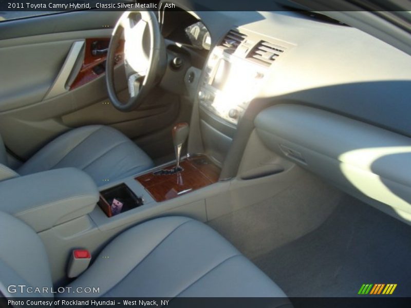 Classic Silver Metallic / Ash 2011 Toyota Camry Hybrid