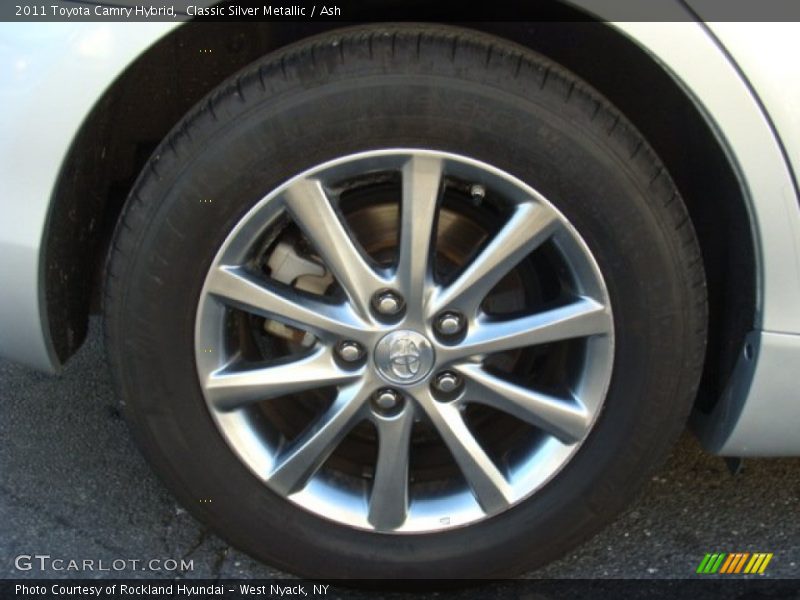 Classic Silver Metallic / Ash 2011 Toyota Camry Hybrid