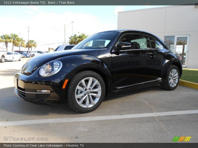 Black / Titan Black 2013 Volkswagen Beetle TDI