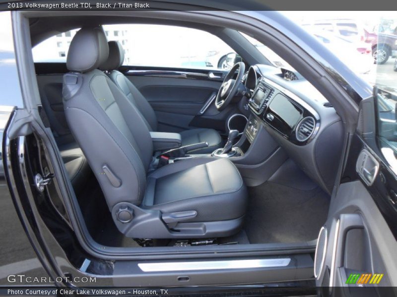  2013 Beetle TDI Titan Black Interior