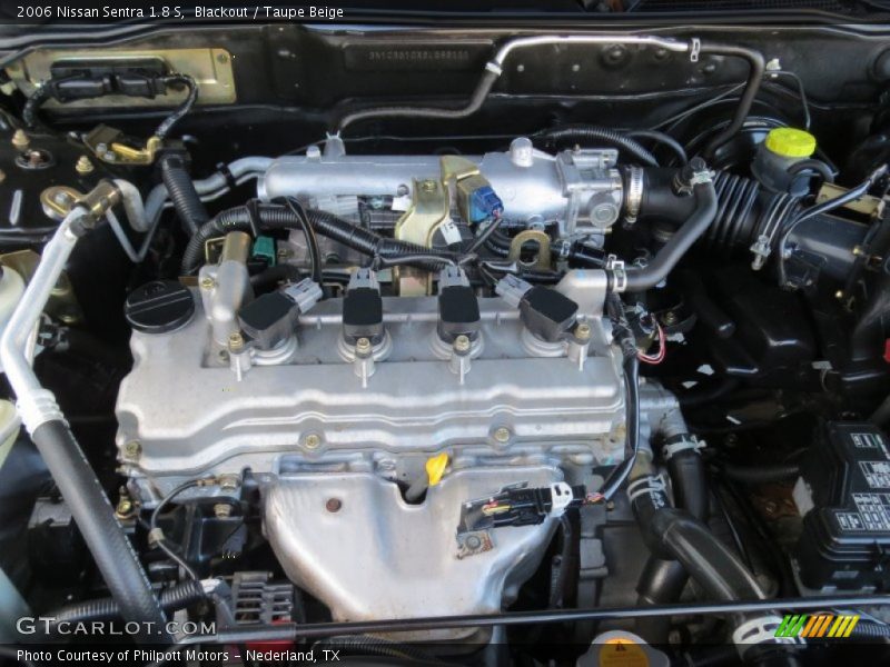 Blackout / Taupe Beige 2006 Nissan Sentra 1.8 S