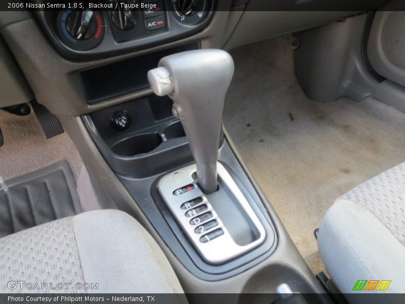 Blackout / Taupe Beige 2006 Nissan Sentra 1.8 S