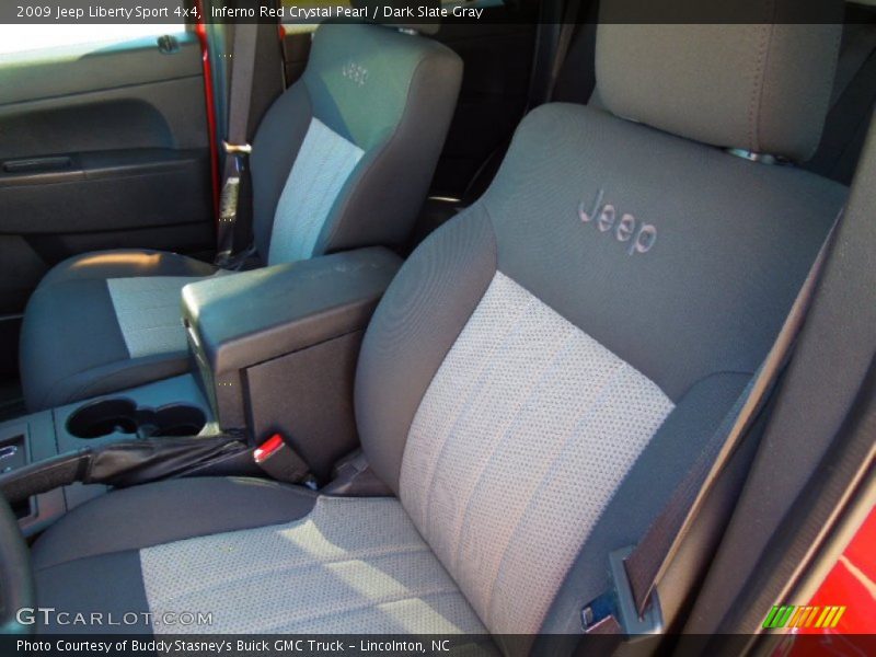 Inferno Red Crystal Pearl / Dark Slate Gray 2009 Jeep Liberty Sport 4x4