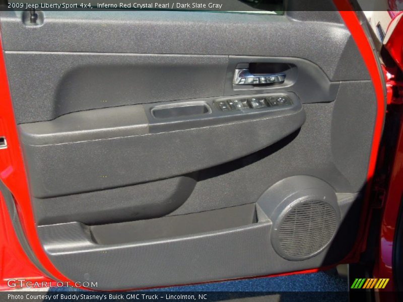 Inferno Red Crystal Pearl / Dark Slate Gray 2009 Jeep Liberty Sport 4x4
