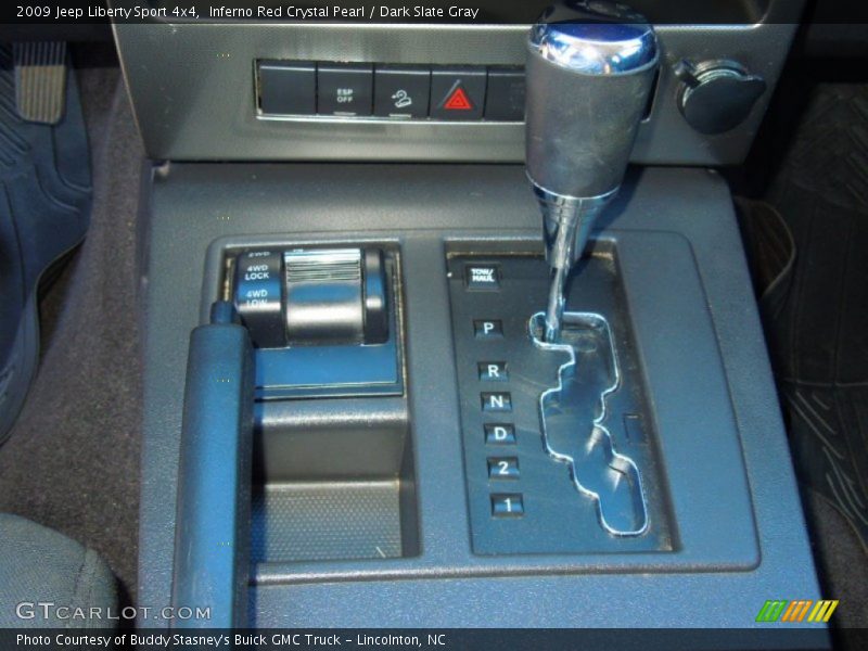 Inferno Red Crystal Pearl / Dark Slate Gray 2009 Jeep Liberty Sport 4x4