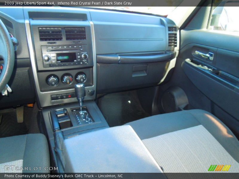 Inferno Red Crystal Pearl / Dark Slate Gray 2009 Jeep Liberty Sport 4x4