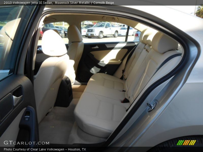Moonrock Silver Metallic / Cornsilk Beige 2013 Volkswagen Jetta SE Sedan