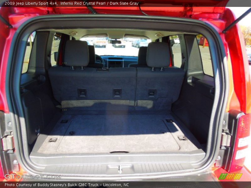 Inferno Red Crystal Pearl / Dark Slate Gray 2009 Jeep Liberty Sport 4x4