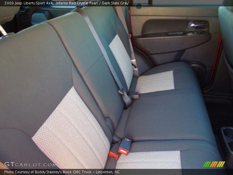 Inferno Red Crystal Pearl / Dark Slate Gray 2009 Jeep Liberty Sport 4x4