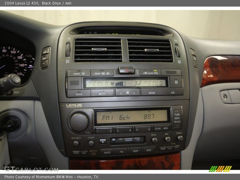 Black Onyx / Ash 2004 Lexus LS 430