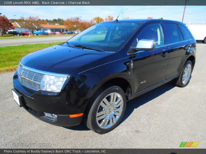 Black Clearcoat / Charcoal Black 2008 Lincoln MKX AWD