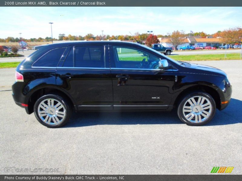 Black Clearcoat / Charcoal Black 2008 Lincoln MKX AWD