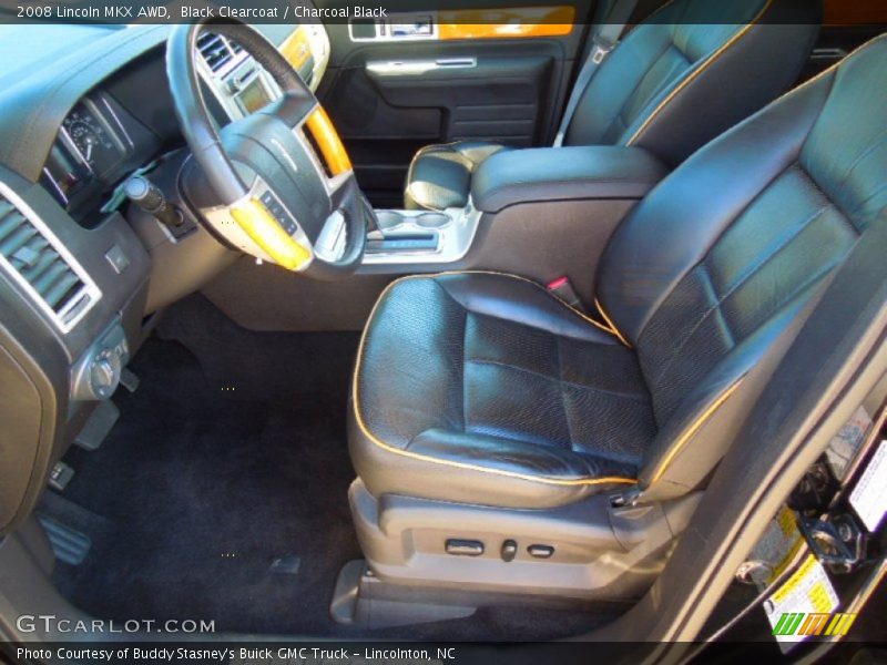 Black Clearcoat / Charcoal Black 2008 Lincoln MKX AWD