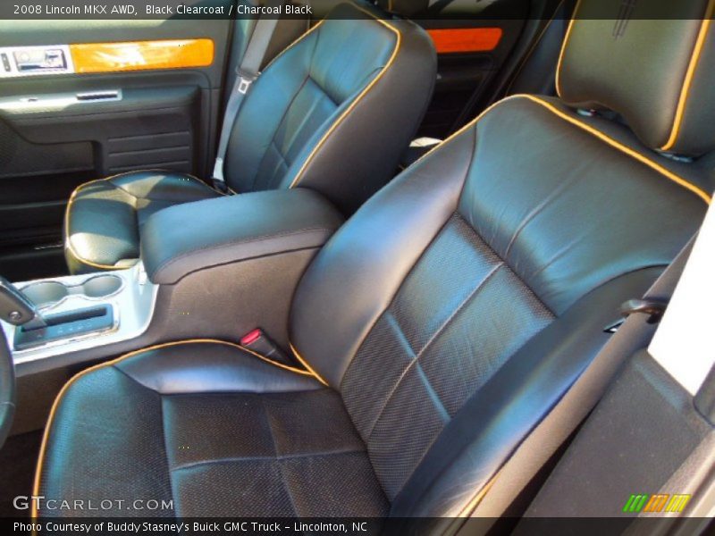Black Clearcoat / Charcoal Black 2008 Lincoln MKX AWD