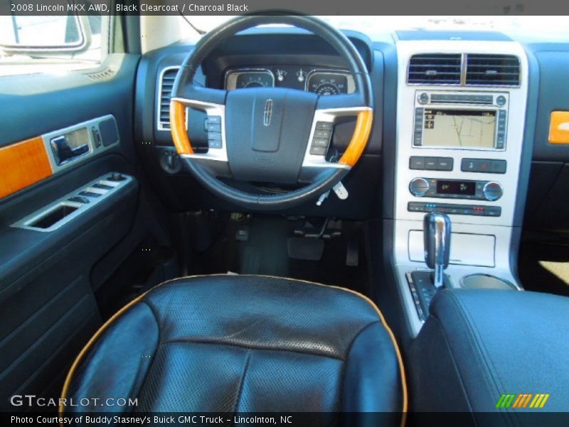 Black Clearcoat / Charcoal Black 2008 Lincoln MKX AWD