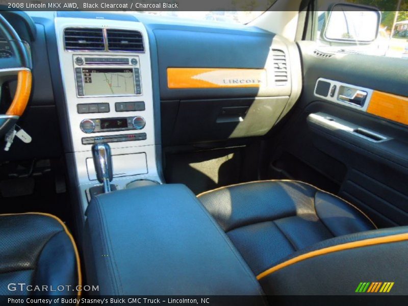 Black Clearcoat / Charcoal Black 2008 Lincoln MKX AWD
