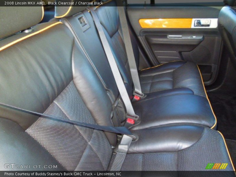 Black Clearcoat / Charcoal Black 2008 Lincoln MKX AWD
