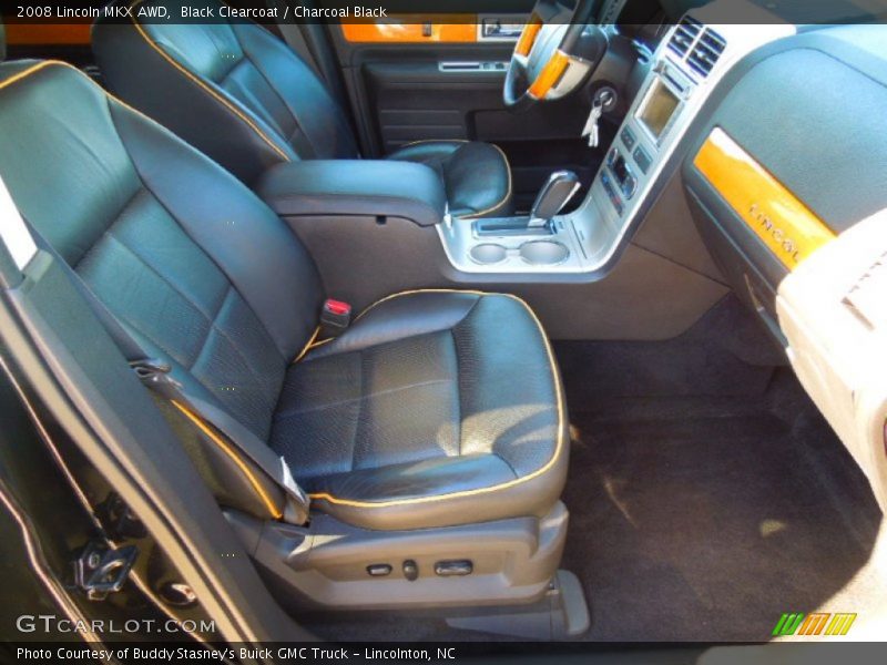 Black Clearcoat / Charcoal Black 2008 Lincoln MKX AWD
