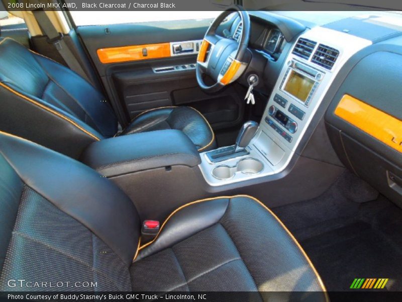 Black Clearcoat / Charcoal Black 2008 Lincoln MKX AWD