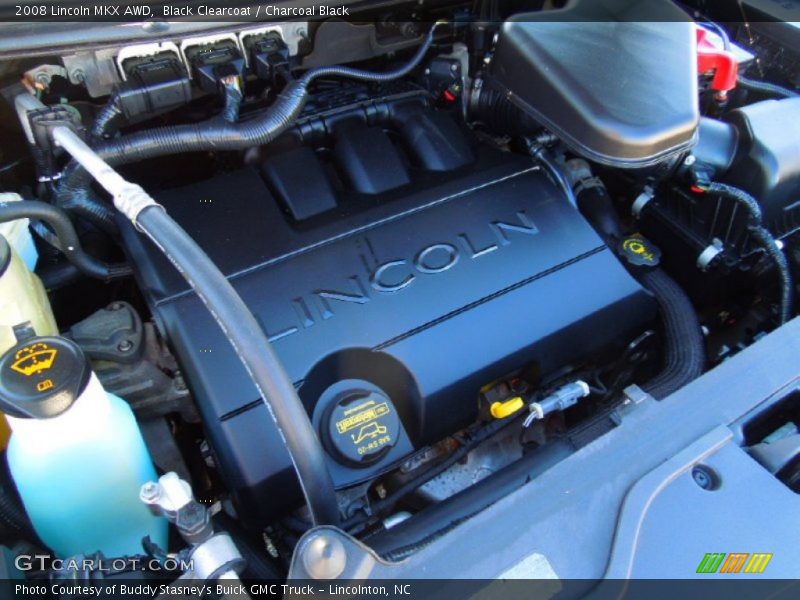 Black Clearcoat / Charcoal Black 2008 Lincoln MKX AWD