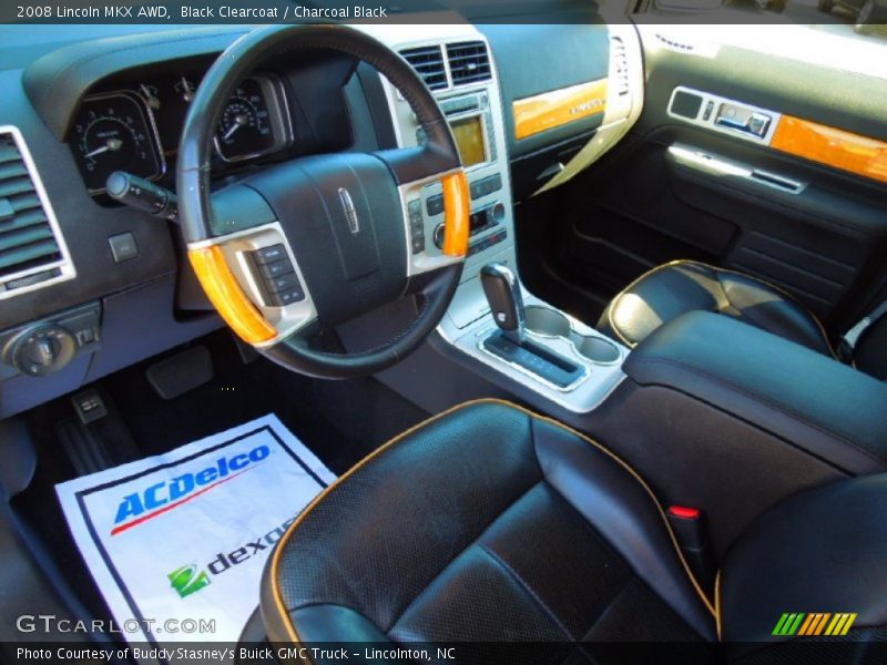 Black Clearcoat / Charcoal Black 2008 Lincoln MKX AWD