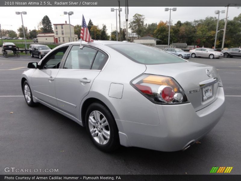 Radiant Silver / Charcoal 2010 Nissan Altima 2.5 SL
