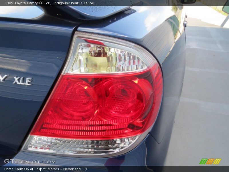 Indigo Ink Pearl / Taupe 2005 Toyota Camry XLE V6