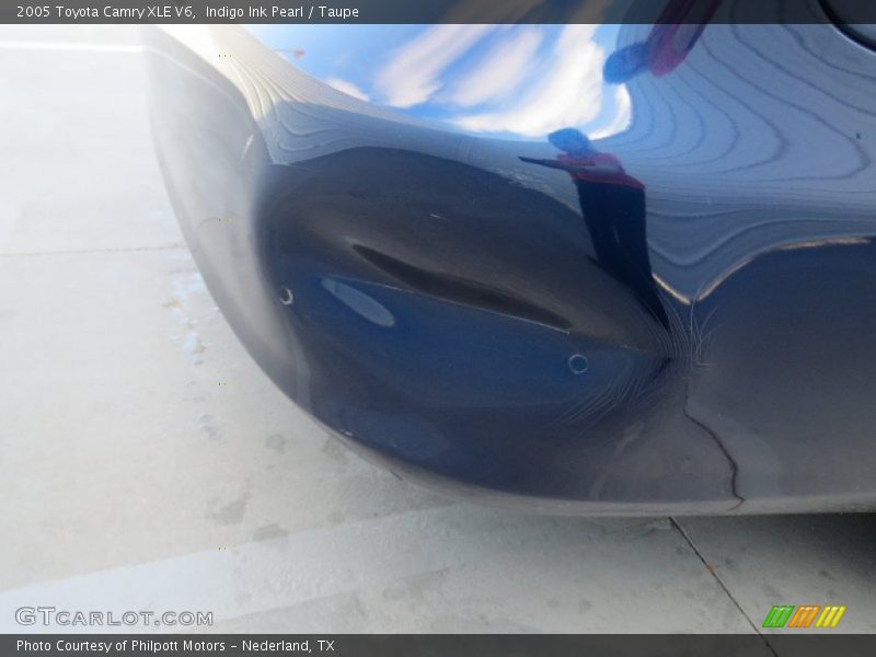 Indigo Ink Pearl / Taupe 2005 Toyota Camry XLE V6