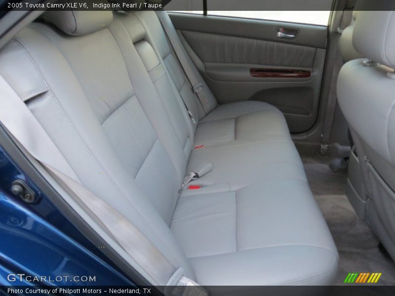 Indigo Ink Pearl / Taupe 2005 Toyota Camry XLE V6