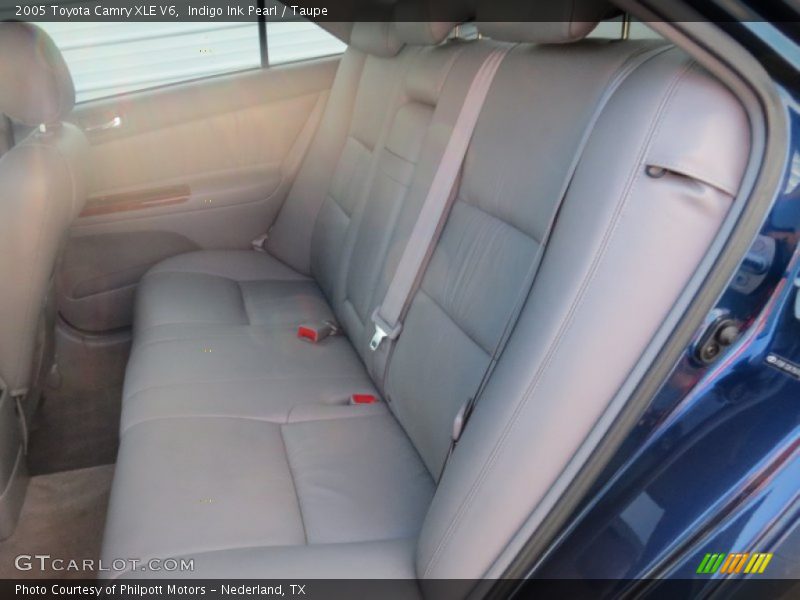 Indigo Ink Pearl / Taupe 2005 Toyota Camry XLE V6