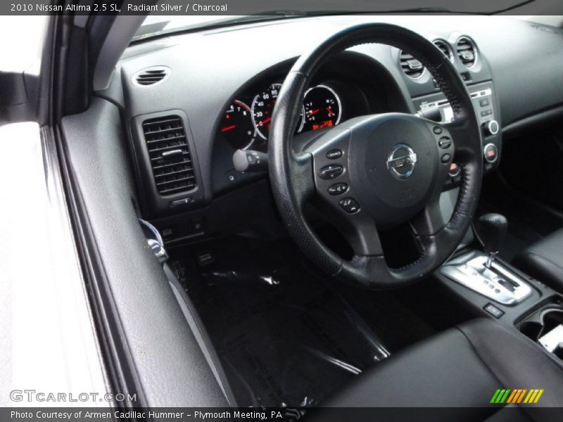 Radiant Silver / Charcoal 2010 Nissan Altima 2.5 SL