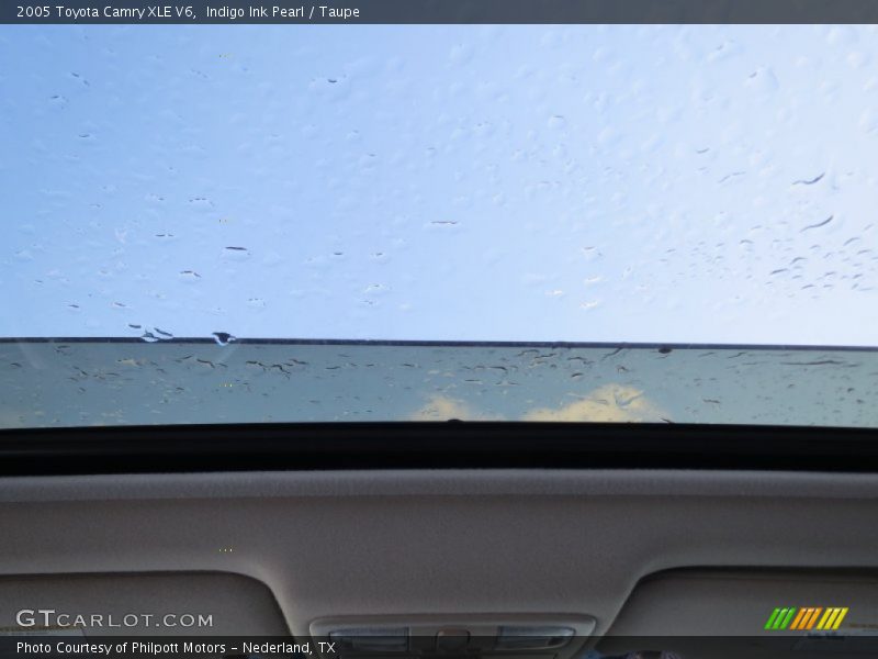 Indigo Ink Pearl / Taupe 2005 Toyota Camry XLE V6