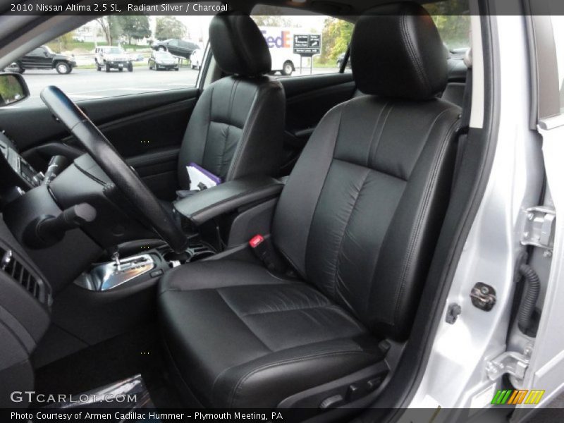  2010 Altima 2.5 SL Charcoal Interior