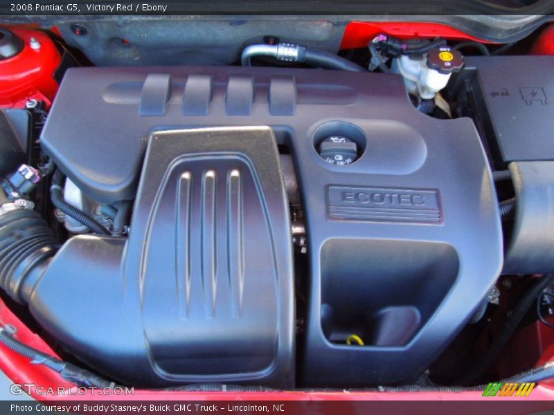 Victory Red / Ebony 2008 Pontiac G5