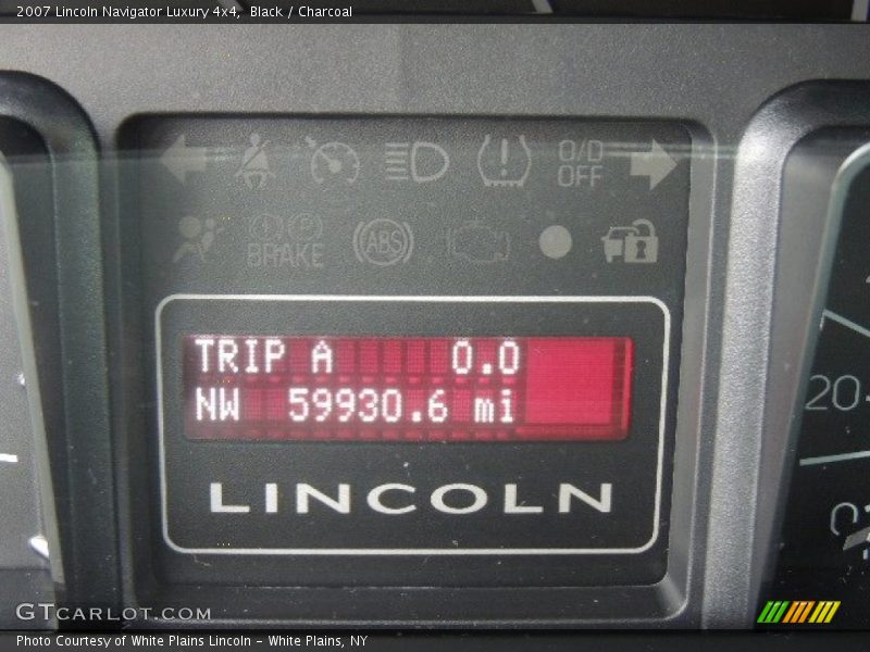 Black / Charcoal 2007 Lincoln Navigator Luxury 4x4