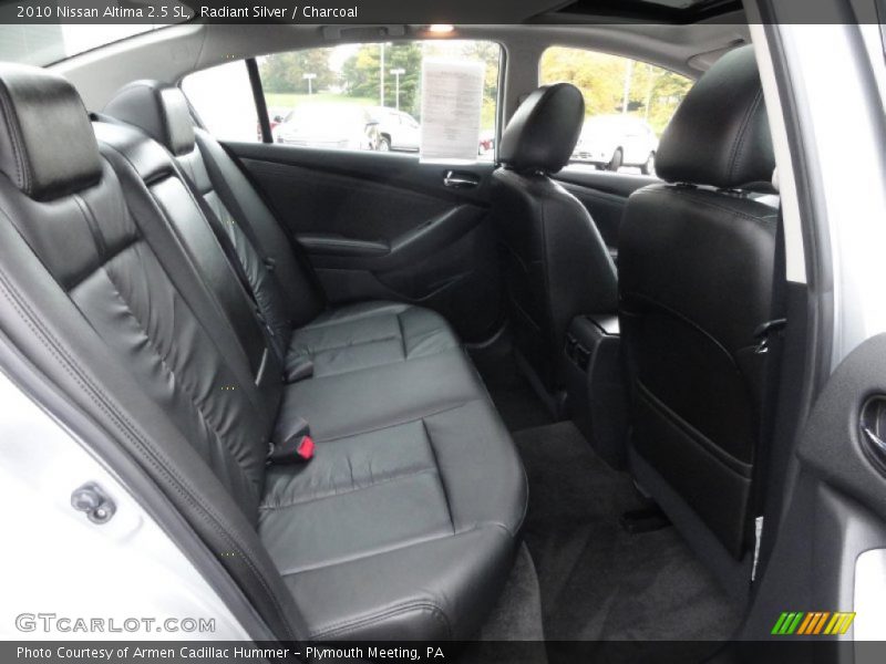 Rear Seat of 2010 Altima 2.5 SL