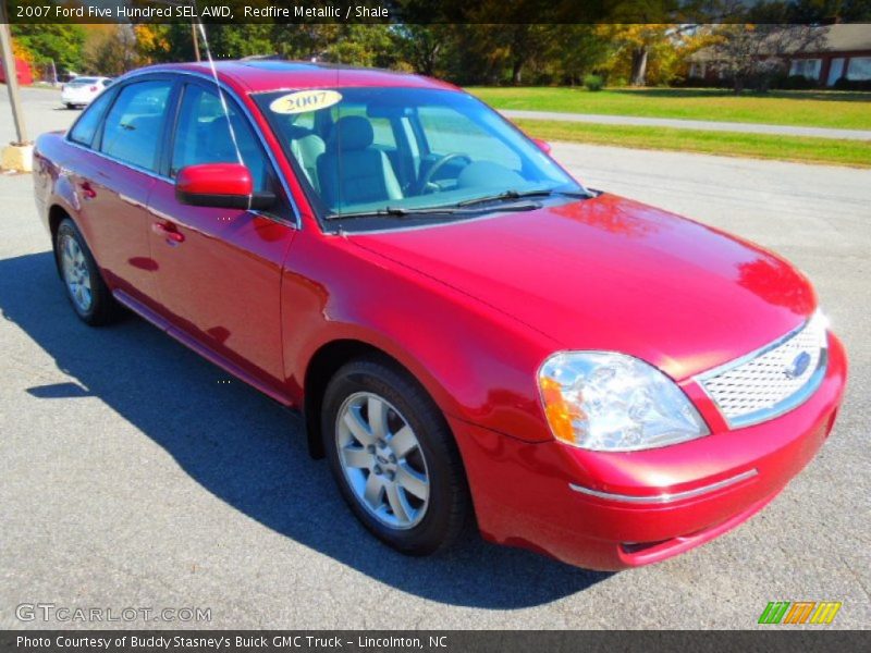 Redfire Metallic / Shale 2007 Ford Five Hundred SEL AWD