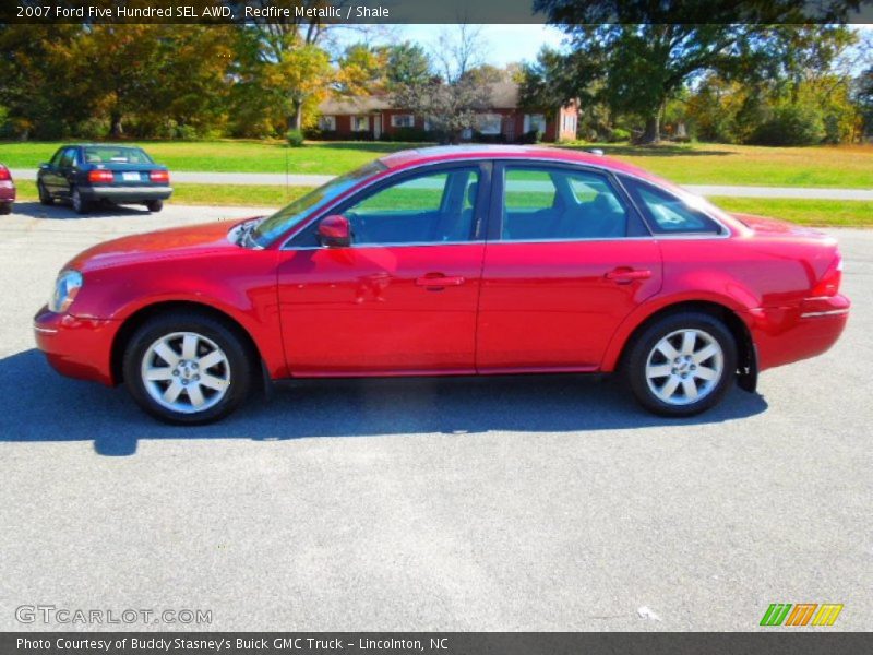 Redfire Metallic / Shale 2007 Ford Five Hundred SEL AWD