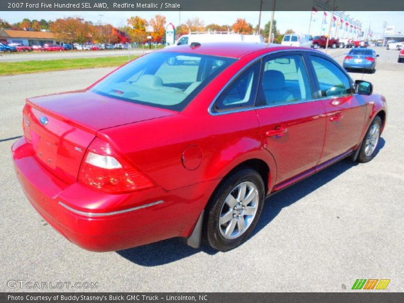Redfire Metallic / Shale 2007 Ford Five Hundred SEL AWD