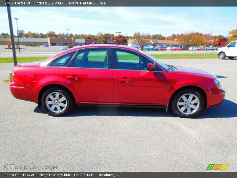 Redfire Metallic / Shale 2007 Ford Five Hundred SEL AWD