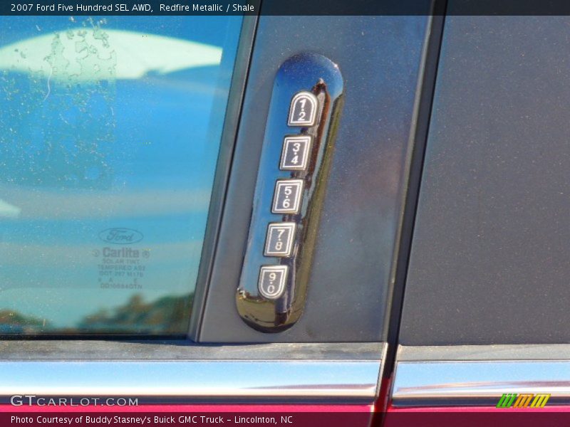 Redfire Metallic / Shale 2007 Ford Five Hundred SEL AWD
