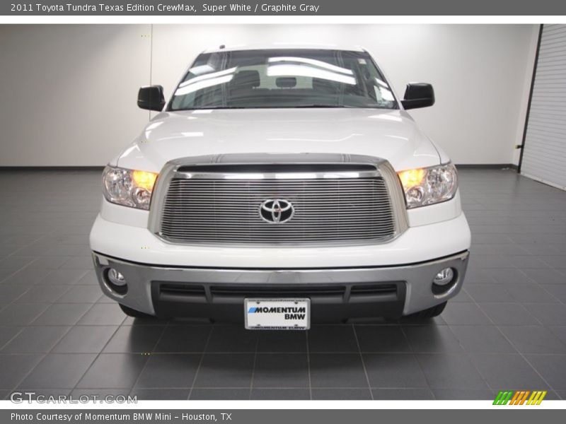 Super White / Graphite Gray 2011 Toyota Tundra Texas Edition CrewMax