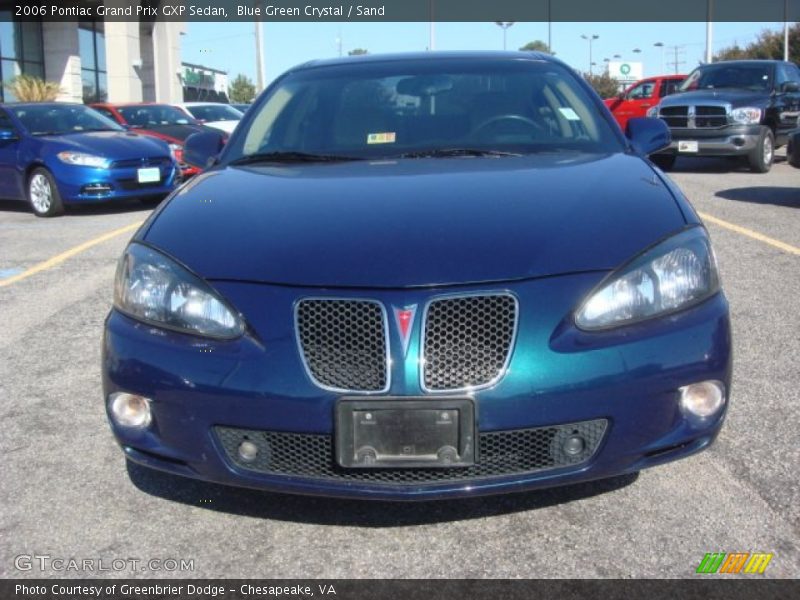 Blue Green Crystal / Sand 2006 Pontiac Grand Prix GXP Sedan