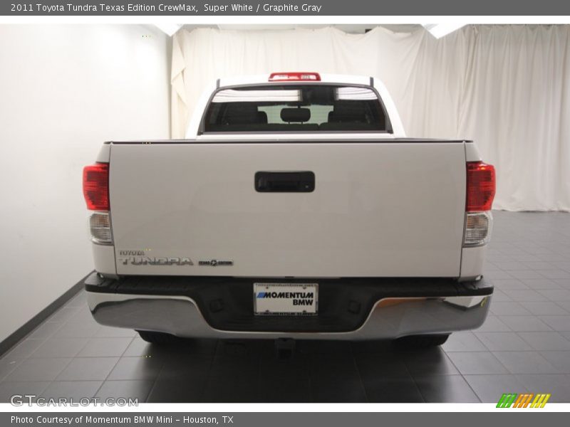 Super White / Graphite Gray 2011 Toyota Tundra Texas Edition CrewMax