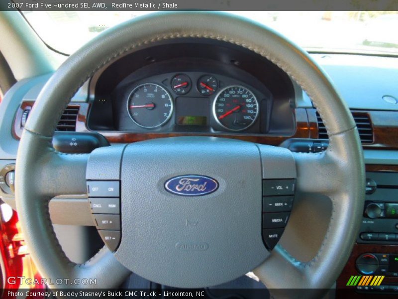 Redfire Metallic / Shale 2007 Ford Five Hundred SEL AWD