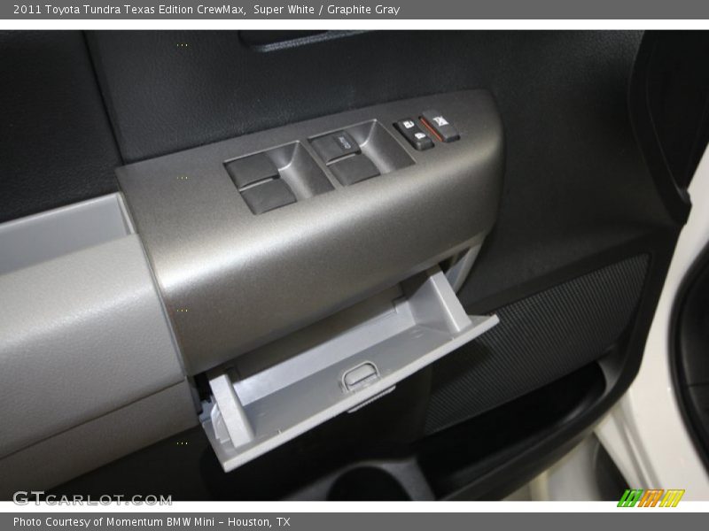 Super White / Graphite Gray 2011 Toyota Tundra Texas Edition CrewMax