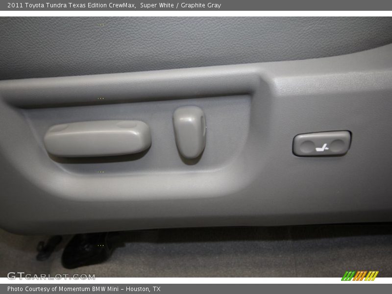 Super White / Graphite Gray 2011 Toyota Tundra Texas Edition CrewMax