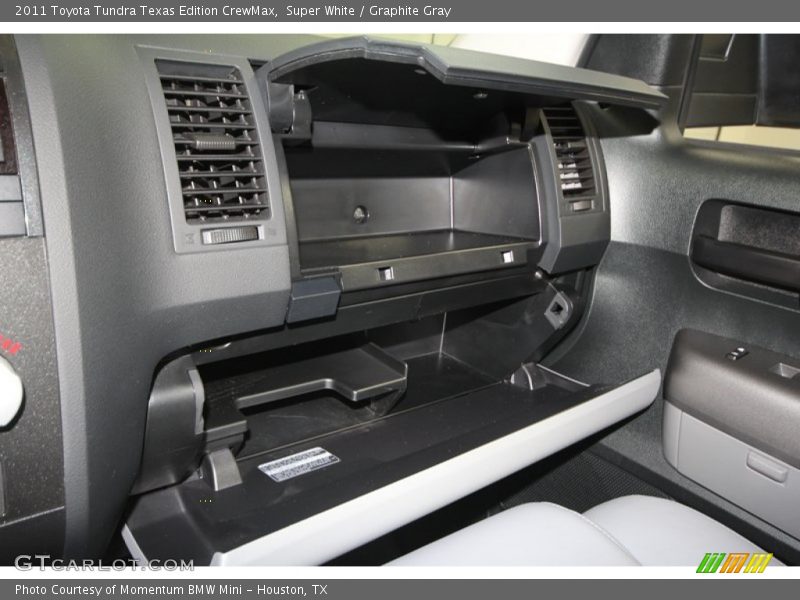 Super White / Graphite Gray 2011 Toyota Tundra Texas Edition CrewMax